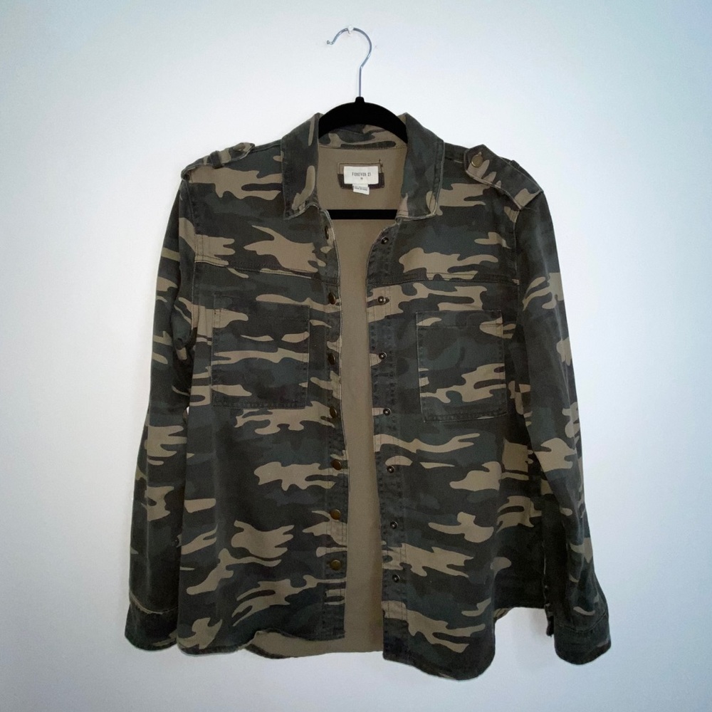 Camouflage Jean Jacket - Picture 2 of 8